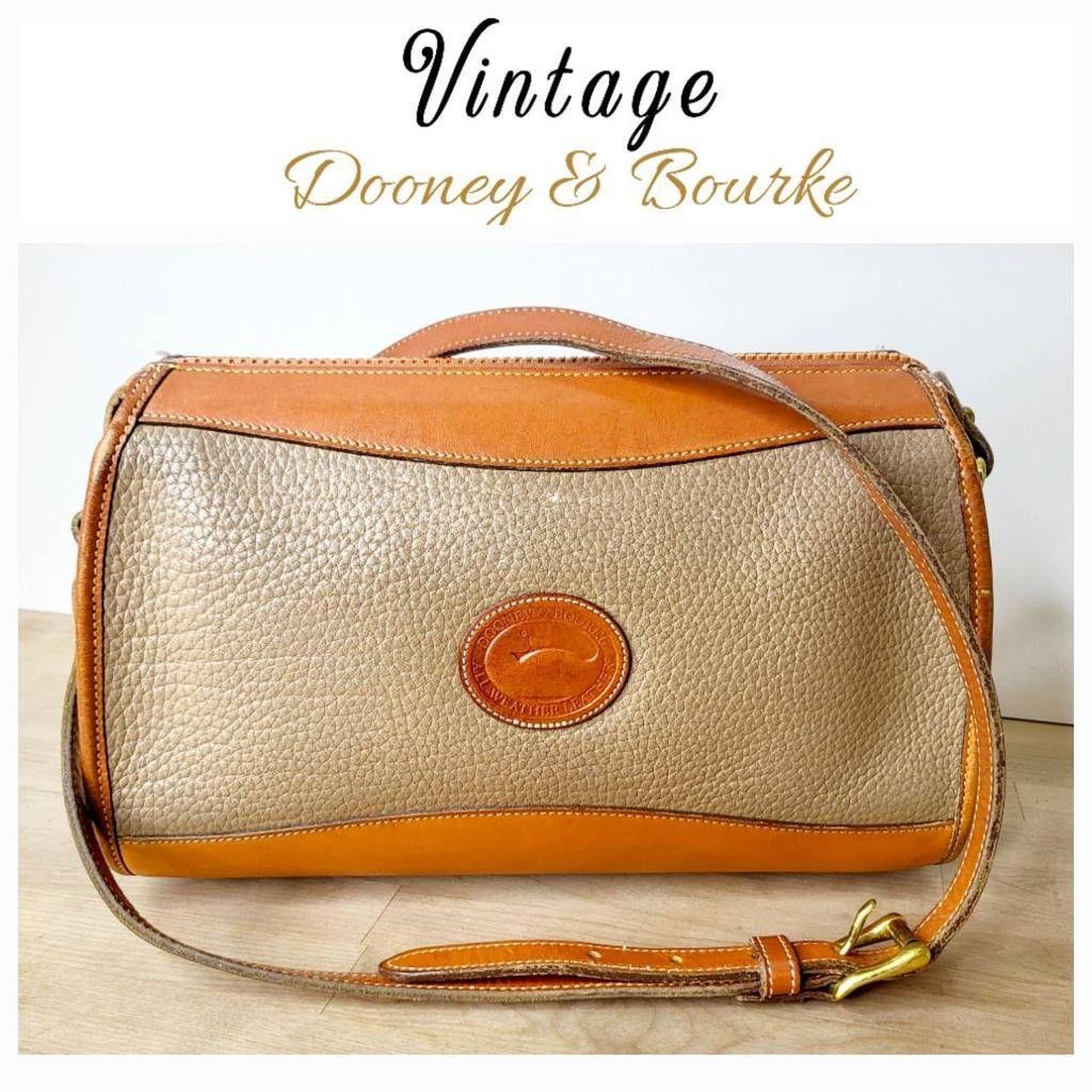 Vintage Dooney and newest Bourke crossbody