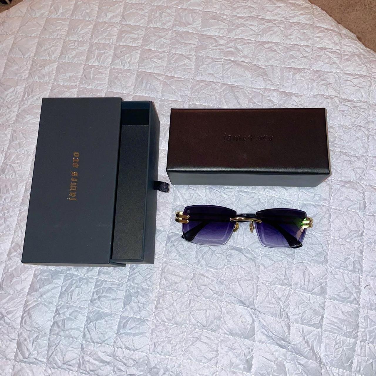 James Oro Sunglasses New Unworn in original box Depop