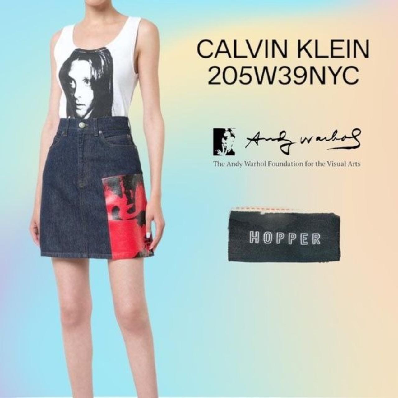 CALVIN KLEIN 205W39NYC, Red Women's Mini Skirt