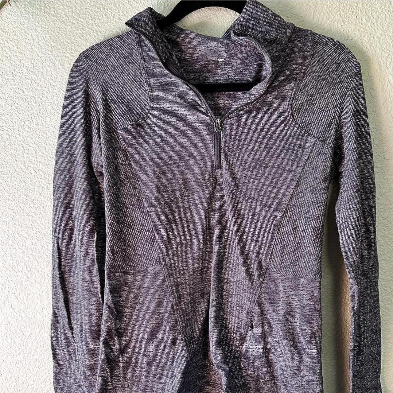 Gray Lululemon quarter zip