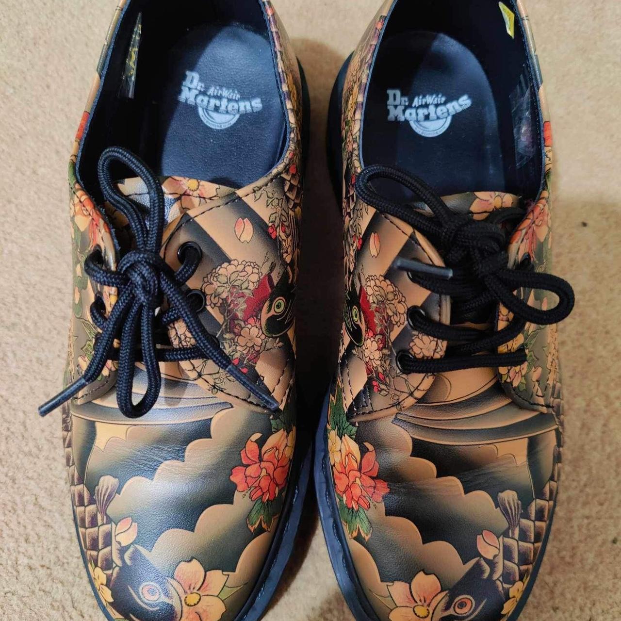 Doc Martens Koi Fish Tattoo Sleeve Oxford