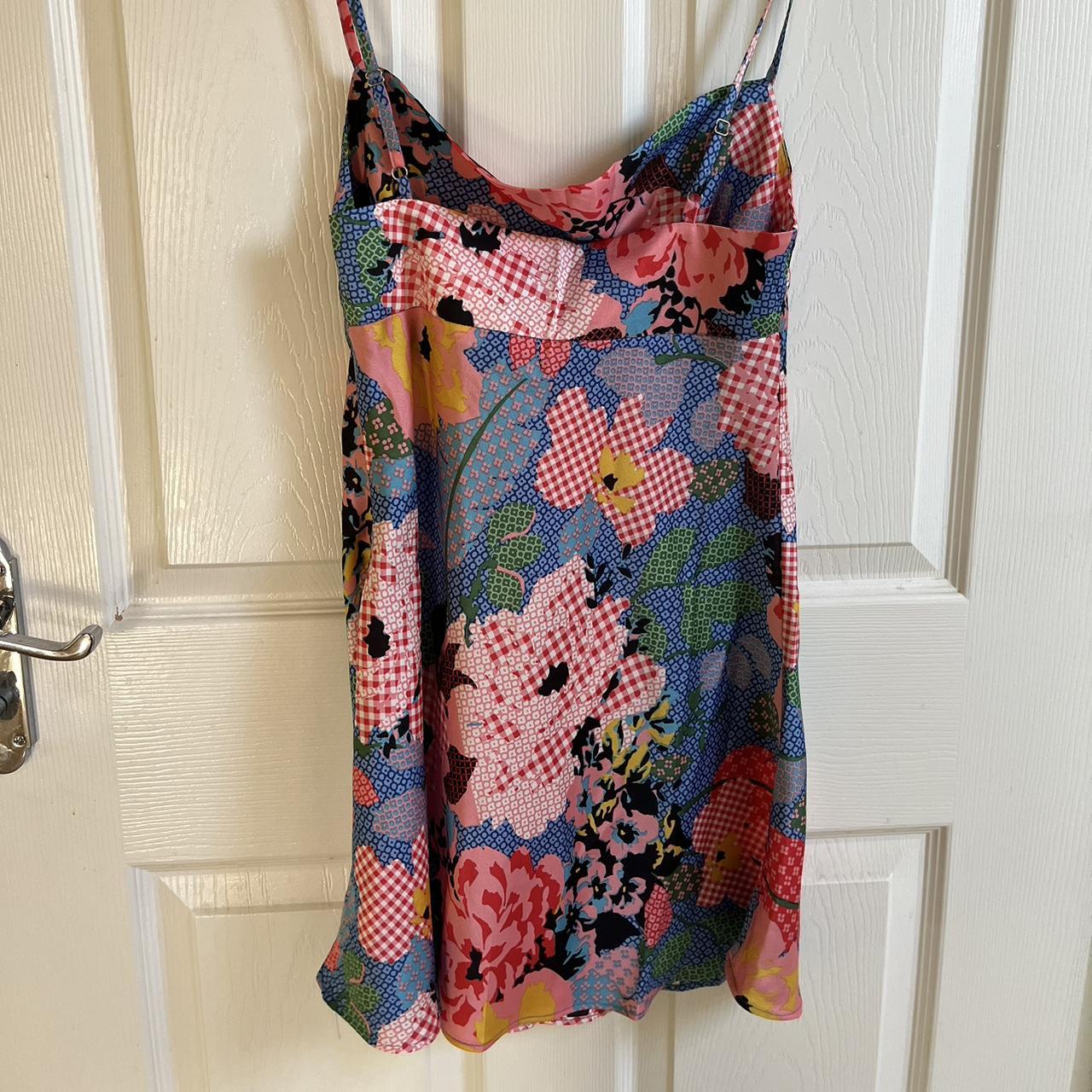 Beginning Boutique alegra slip dress. Poppy flower... - Depop