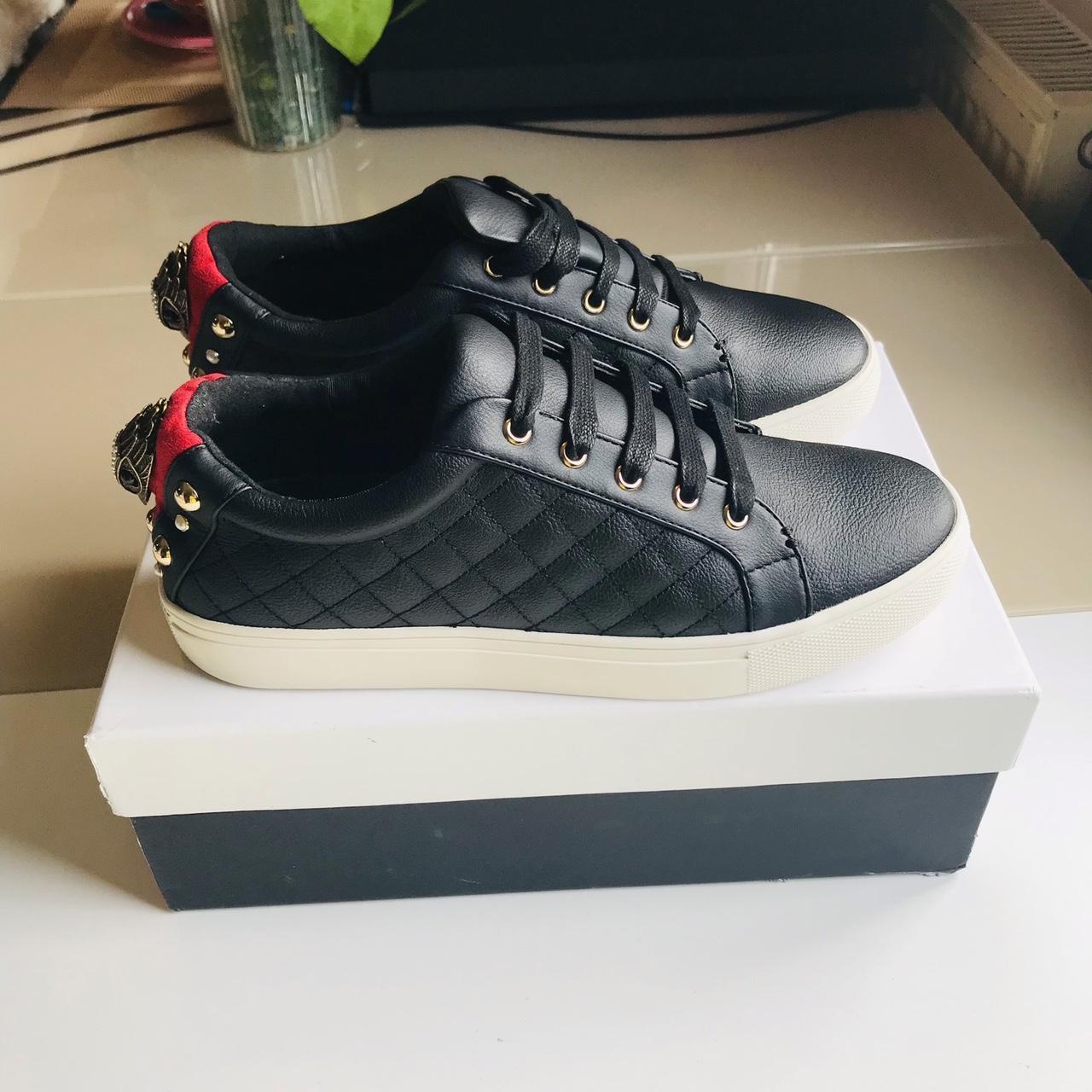 Kurt geiger ludo trainers on sale black