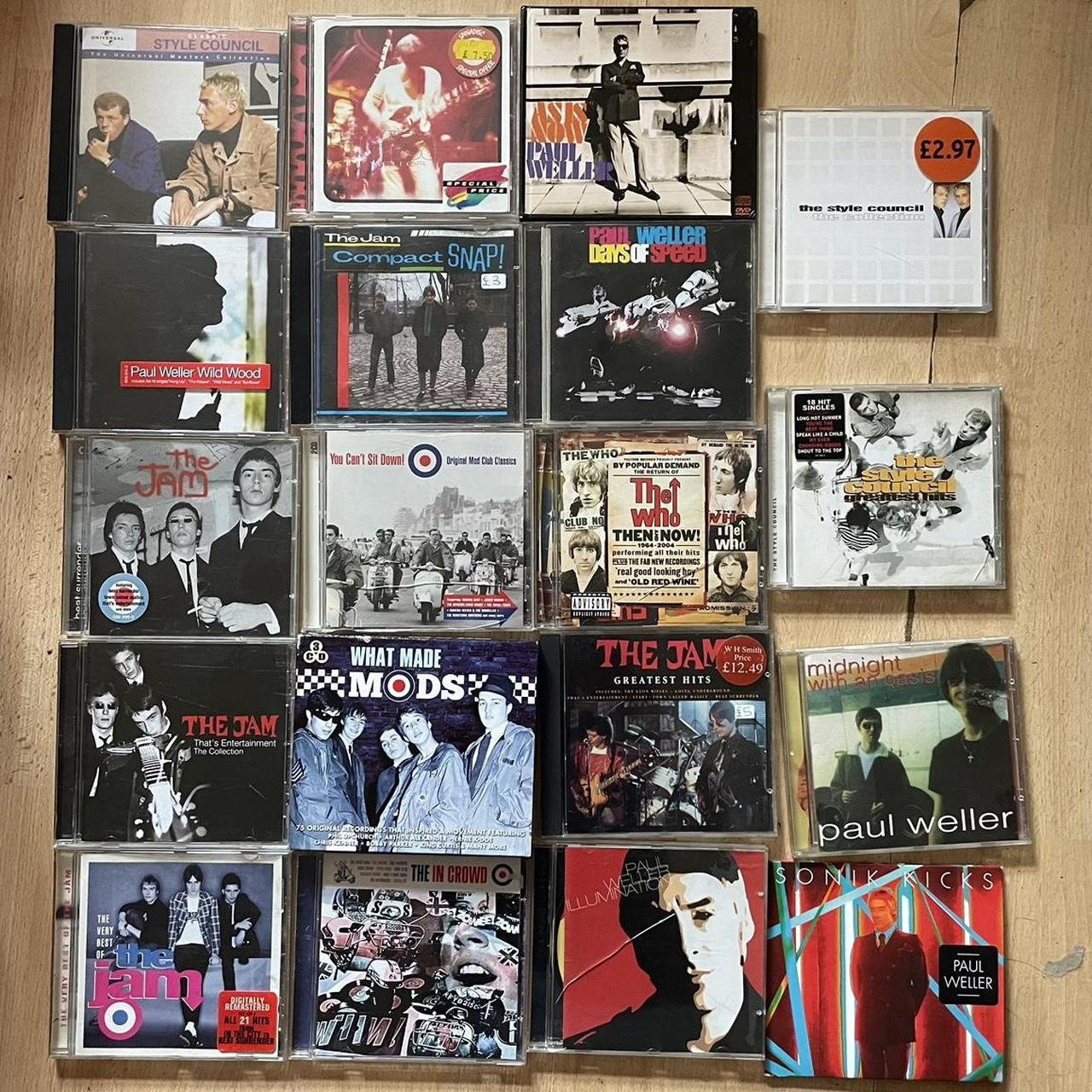 various music cds. paul weller / the jam / mods. £3... - Depop