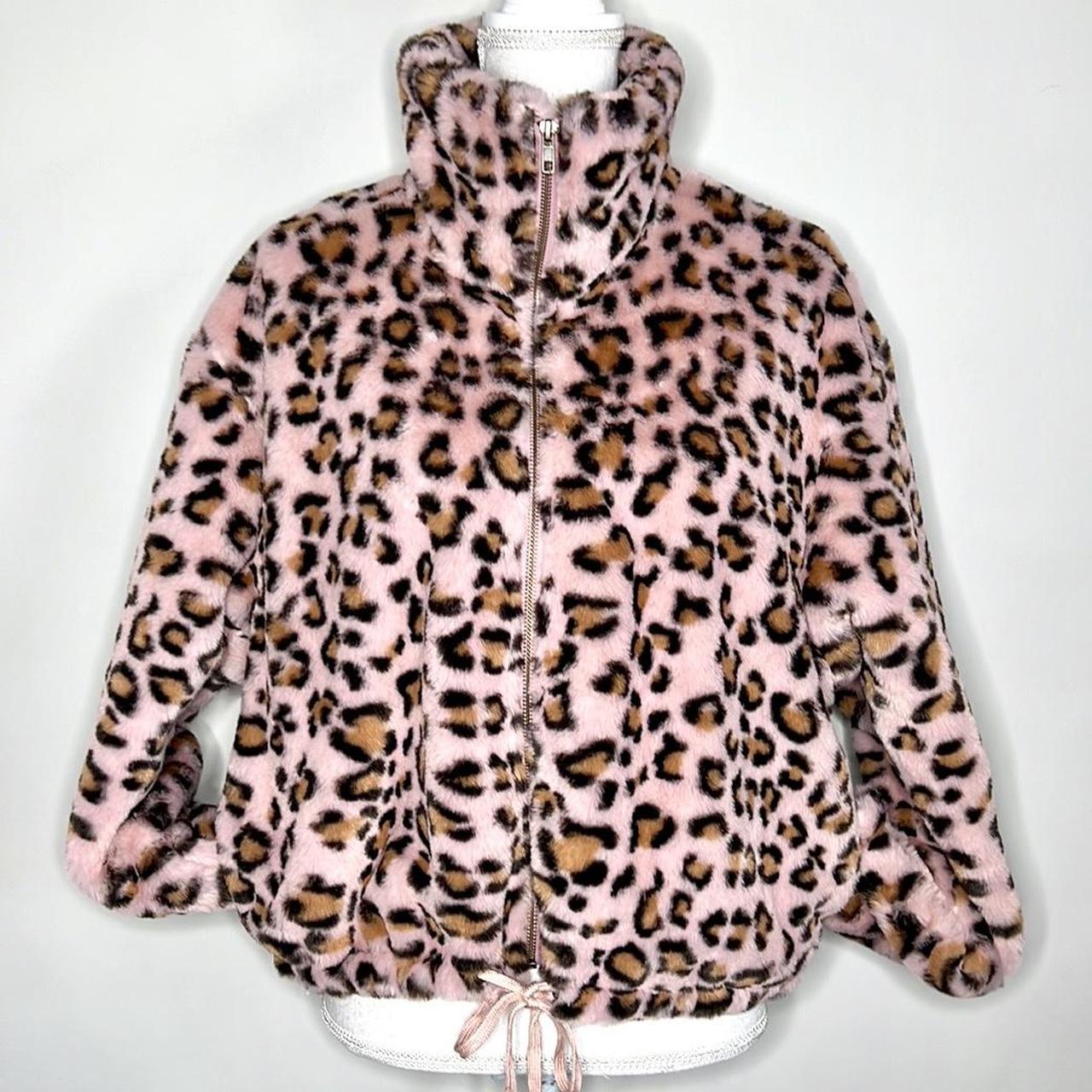 Victoria's Secret Women's Pink and Black Jacket Depop