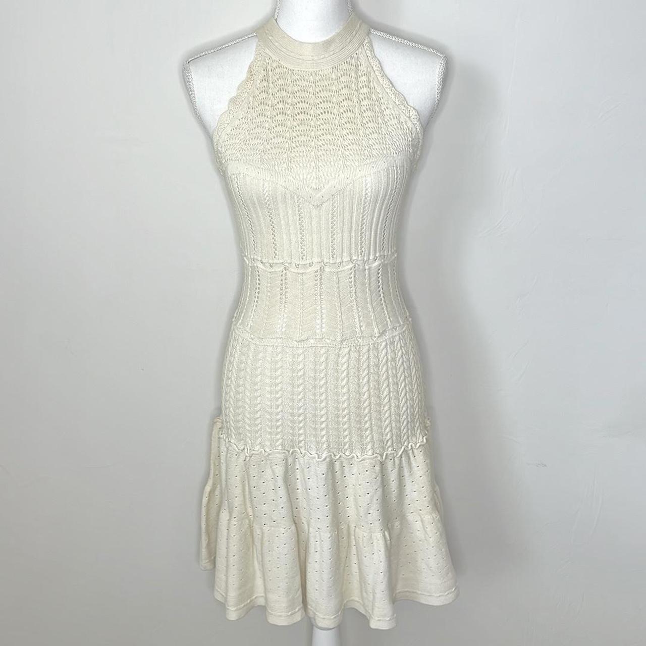 Moda International Crochet Dress Nwt 100