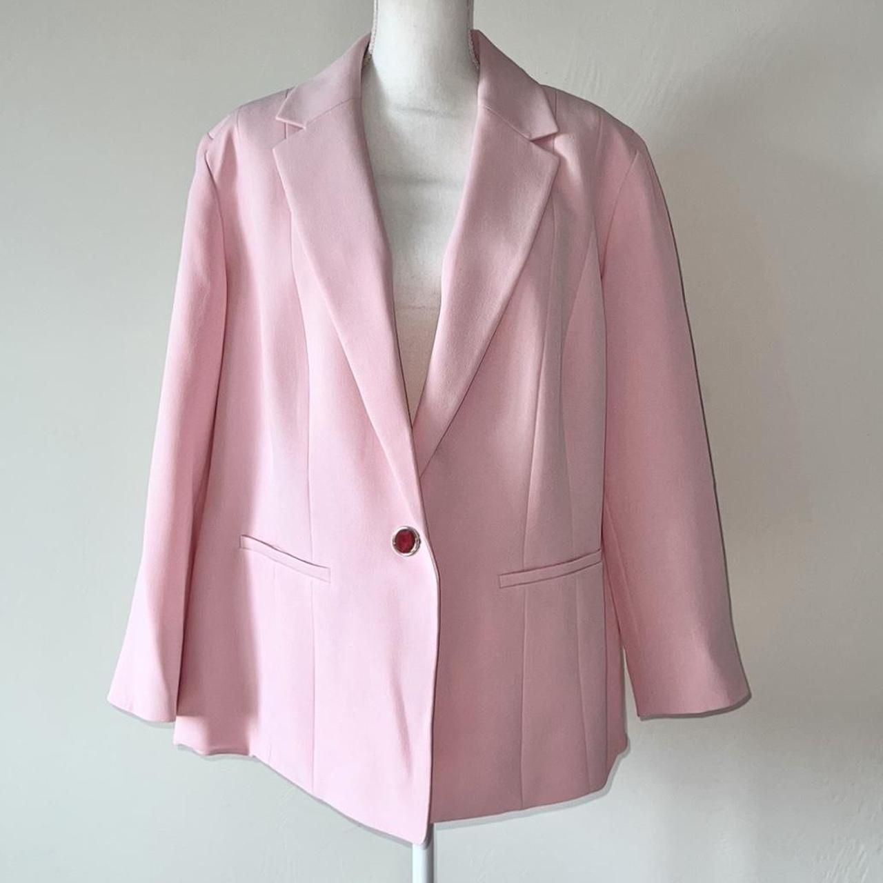 Kasper pink blazer suit jacket Nwt 119 Size is