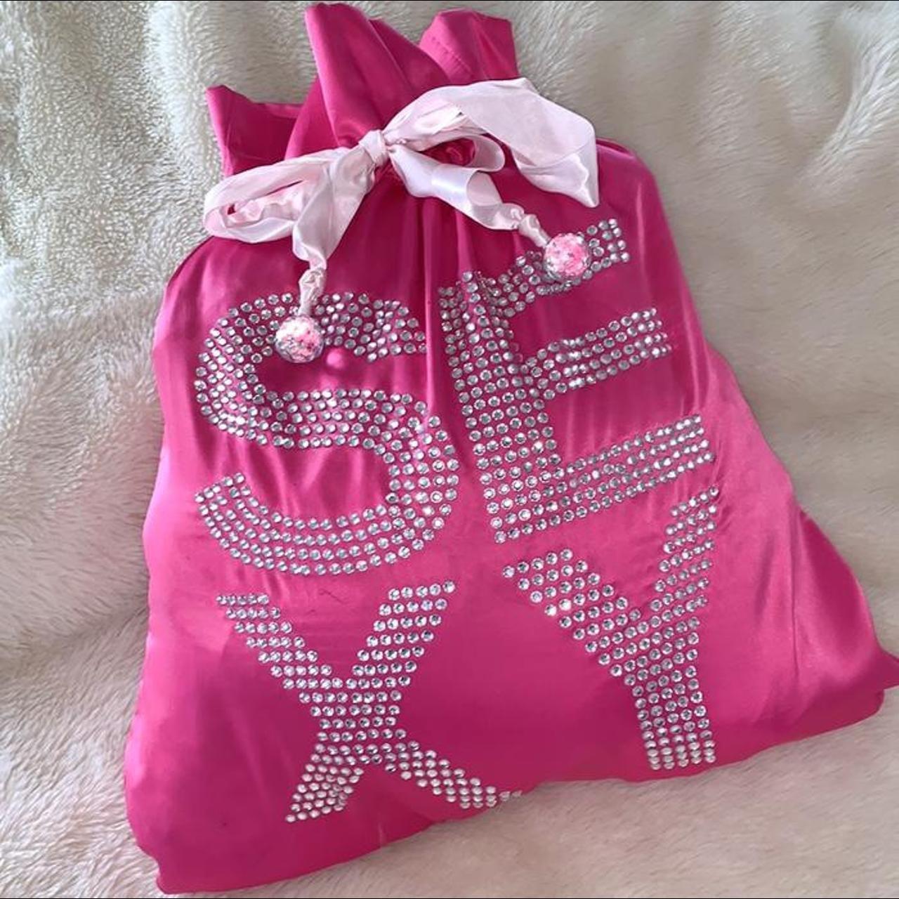 Rare sold Large Victoria’s Secret Sexy Bling Santa Sack