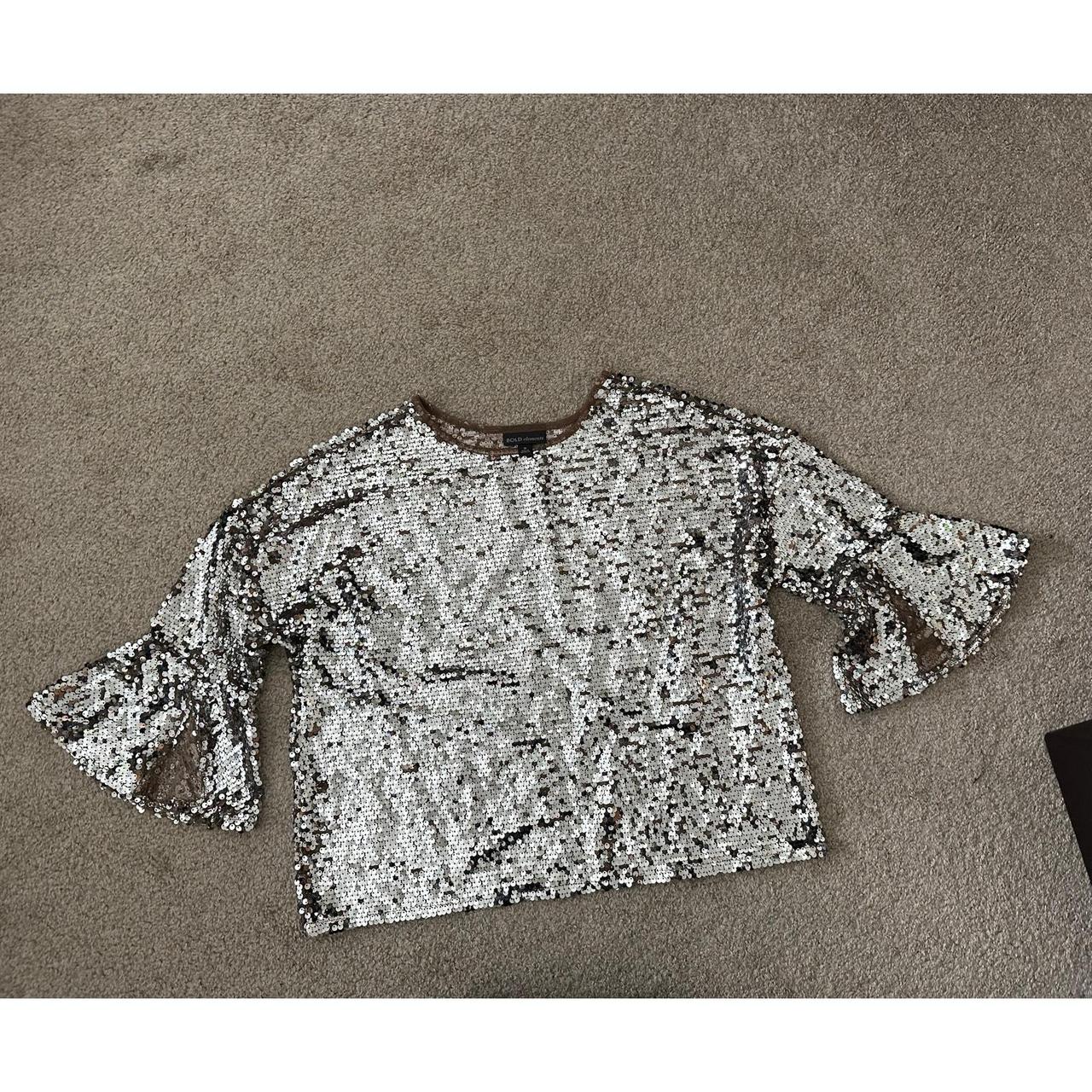 Bold Elements Women's Blouse - Silver - M – Bold … - image 5