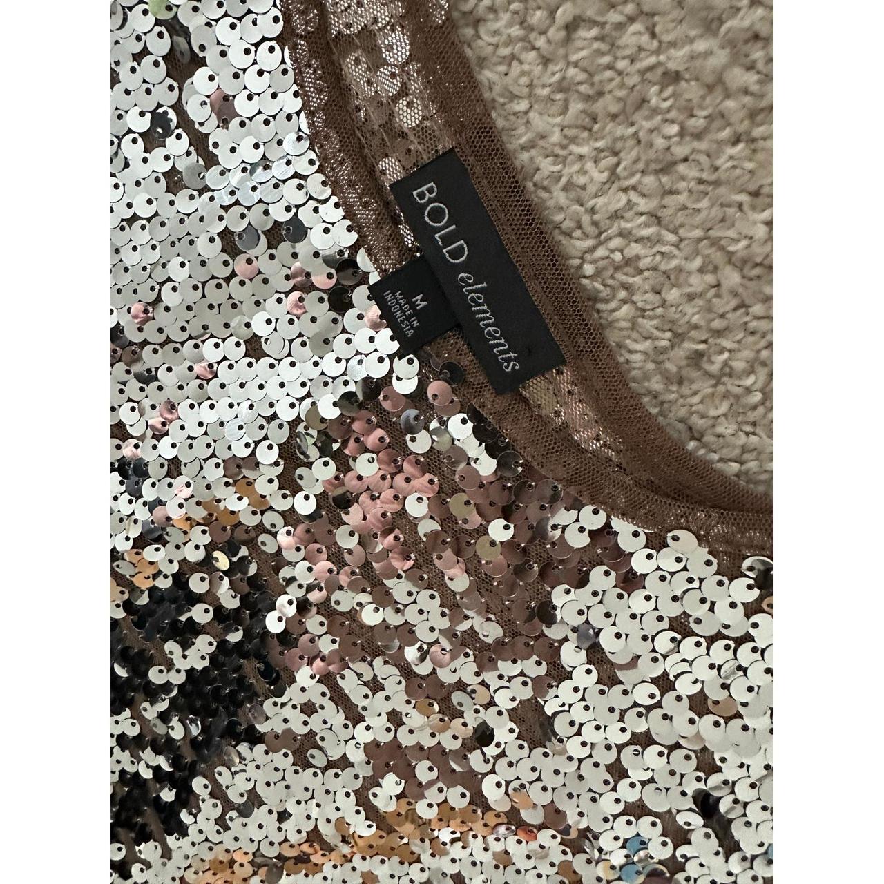 Bold Elements Women's Blouse - Silver - M – Bold … - image 4