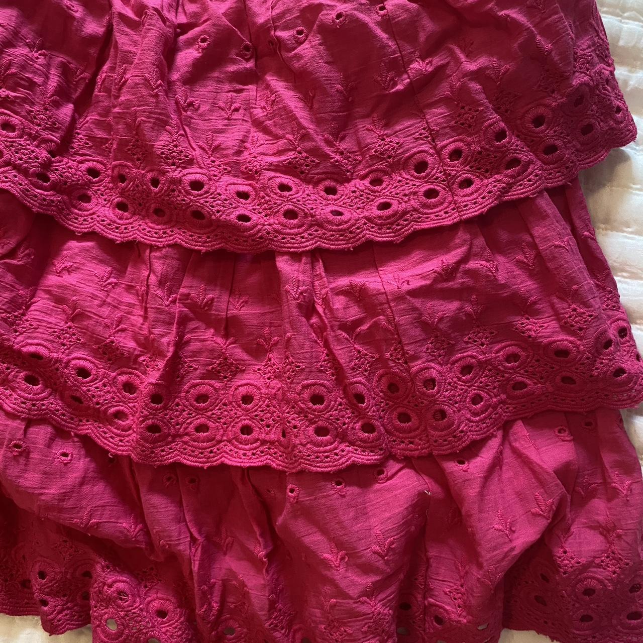 House of Harlow Women's Pink Skirt (2)