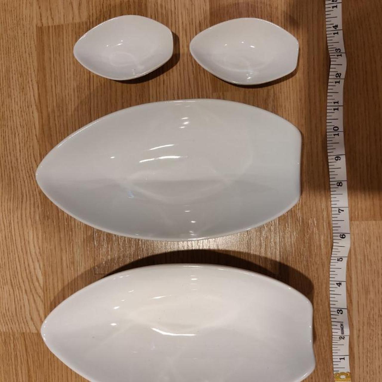 Crate and Barrel White Dinnerware Depop