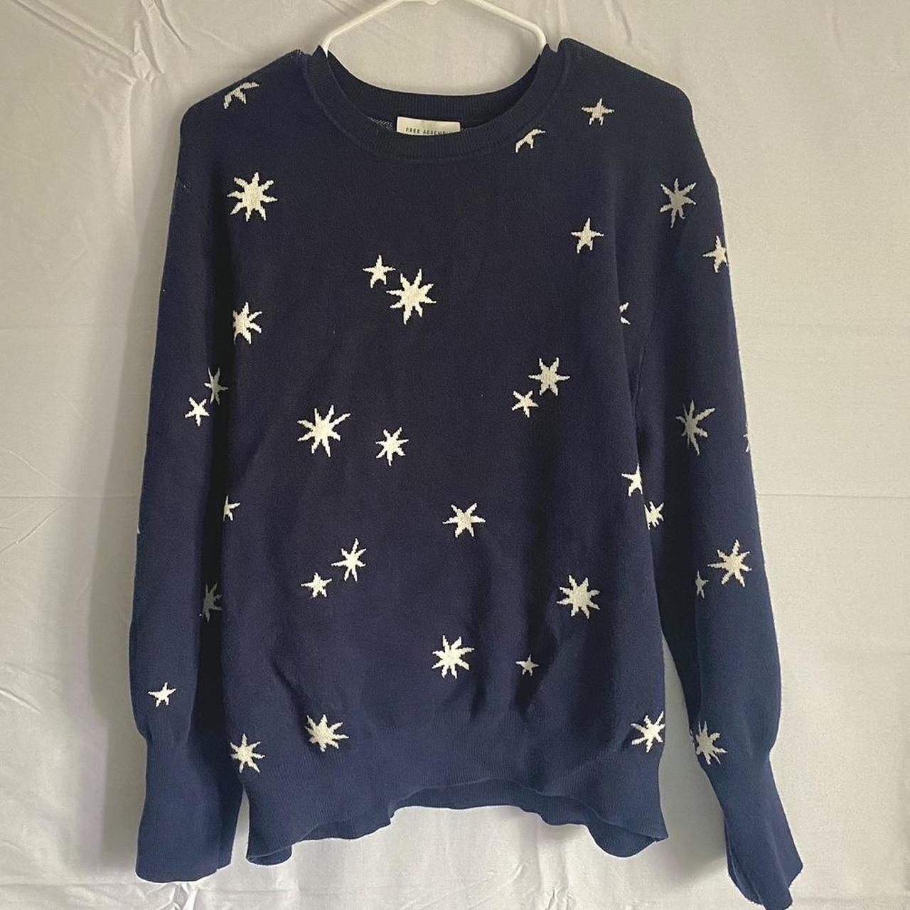 Navy blue star sweater 💫 perfect coraline cosplay /... - Depop