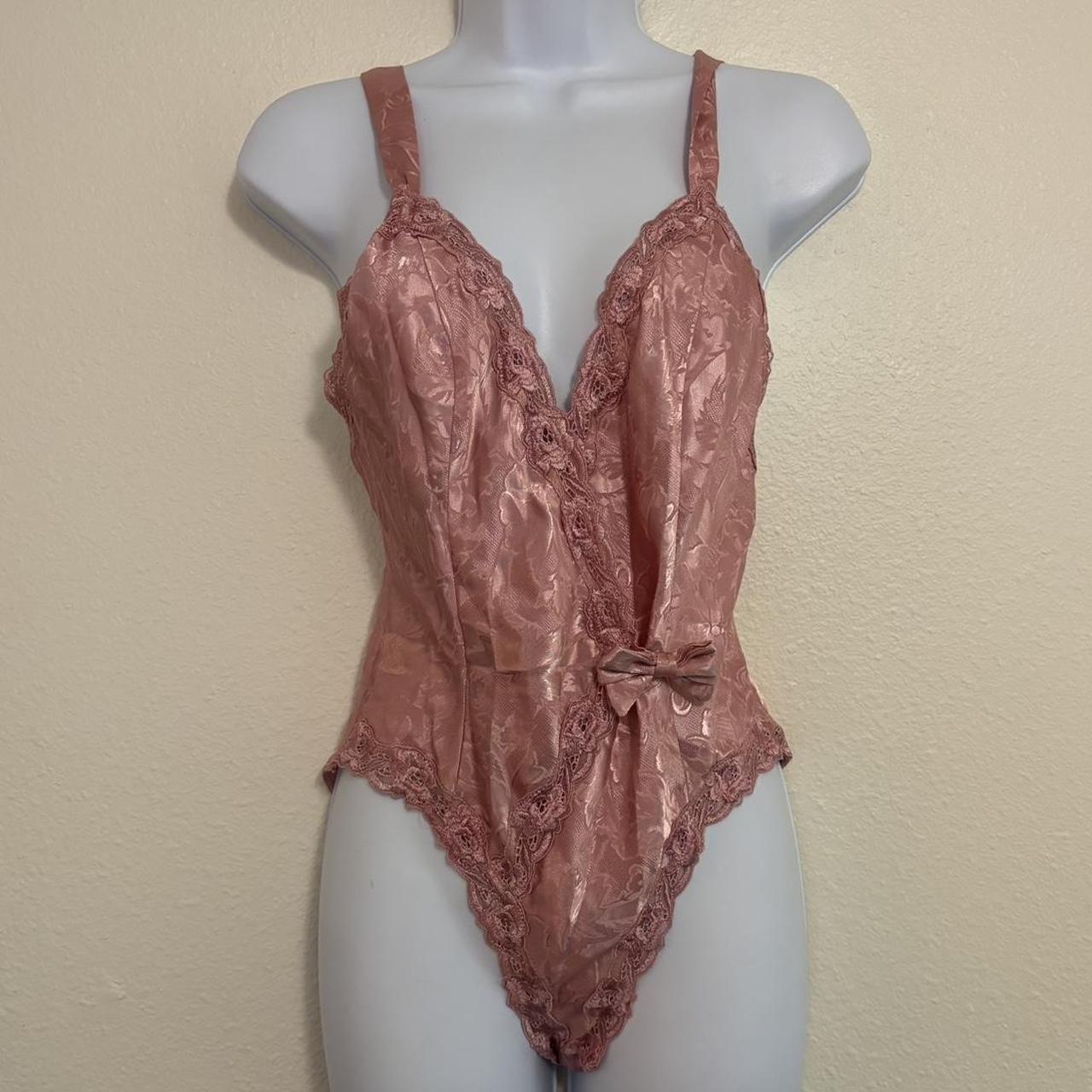 80s offers VTG VICTORIAS SECRET PINK BODYSUIT