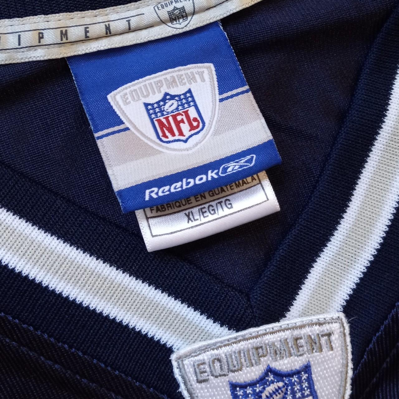 Vintage Rebook NFL Dallas Cowboys Tony Romo Jersey - Depop