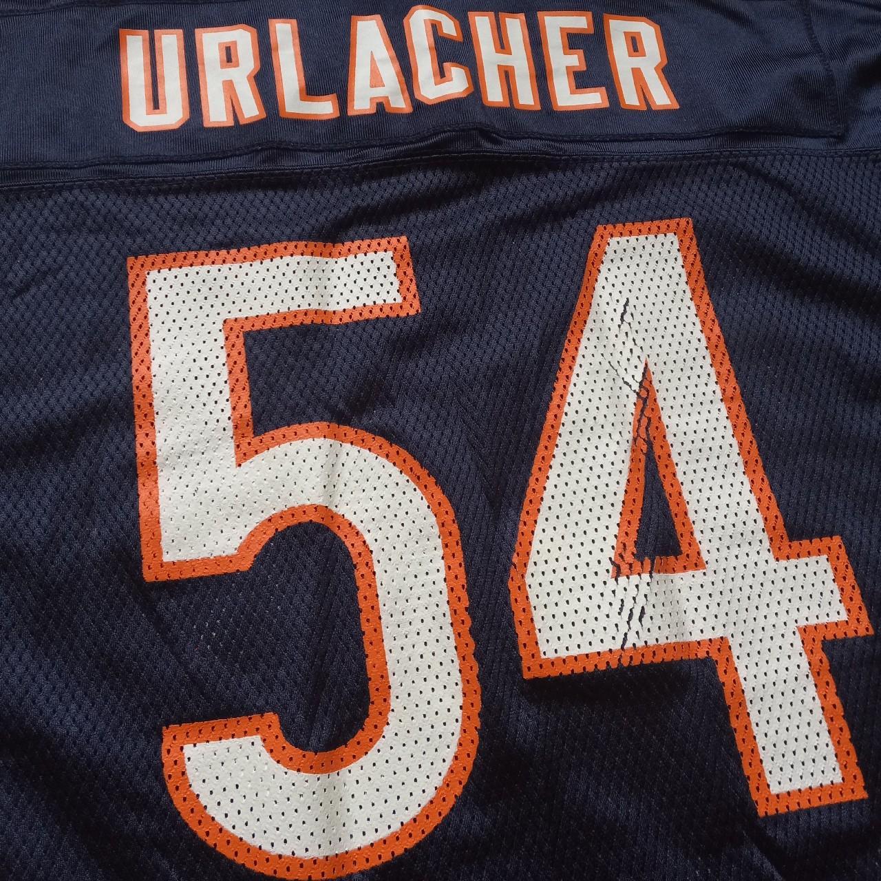 Chicago Bears Brian Urlacher NFL Reebok Jersey Throwback Vintage