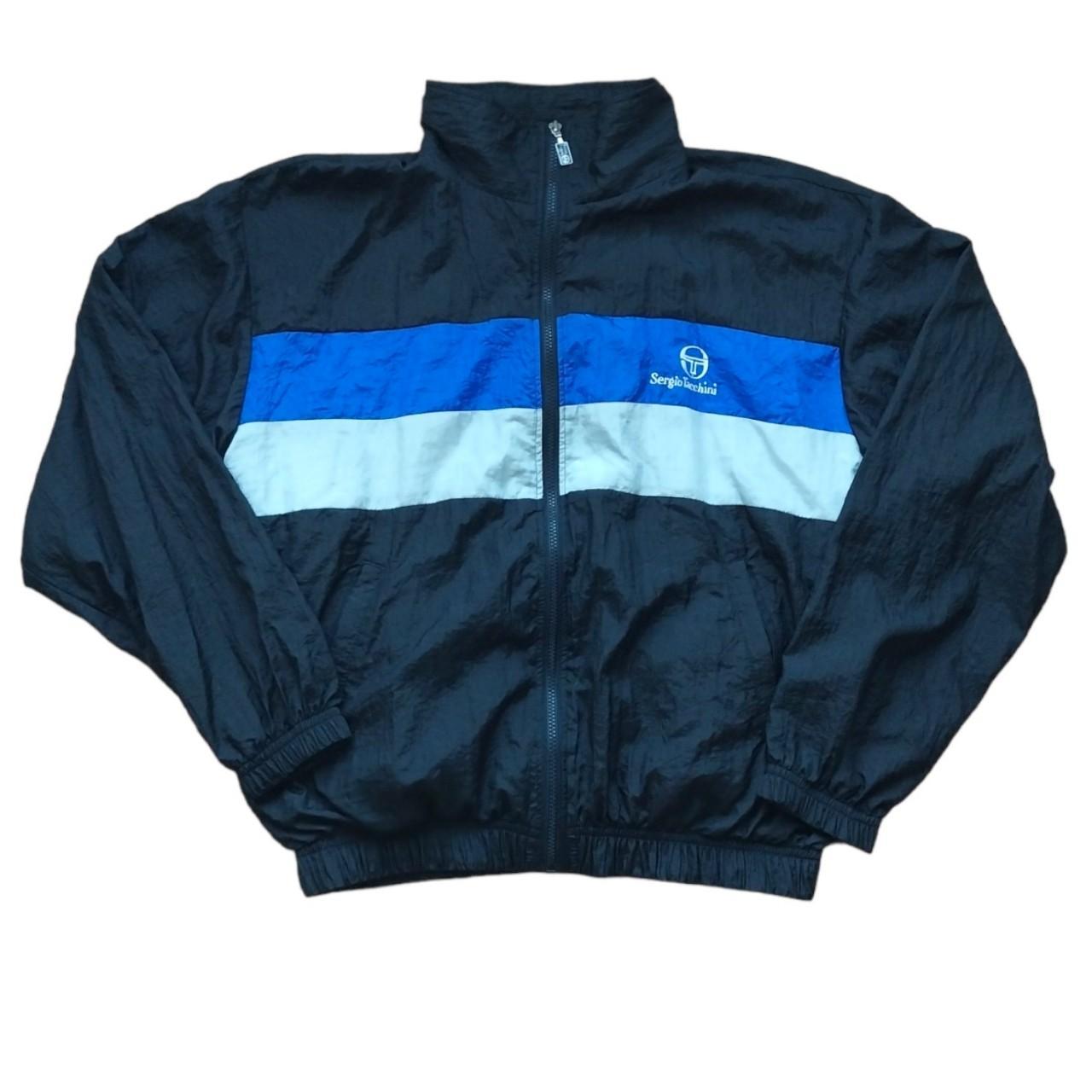 VINTAGE 90s SERGIO TACCHINI WINDBREAKER Jacket has... - Depop