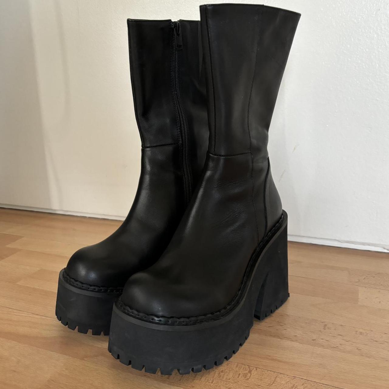 UNIF Parker Boots • Wanted them so bad but they... - Depop