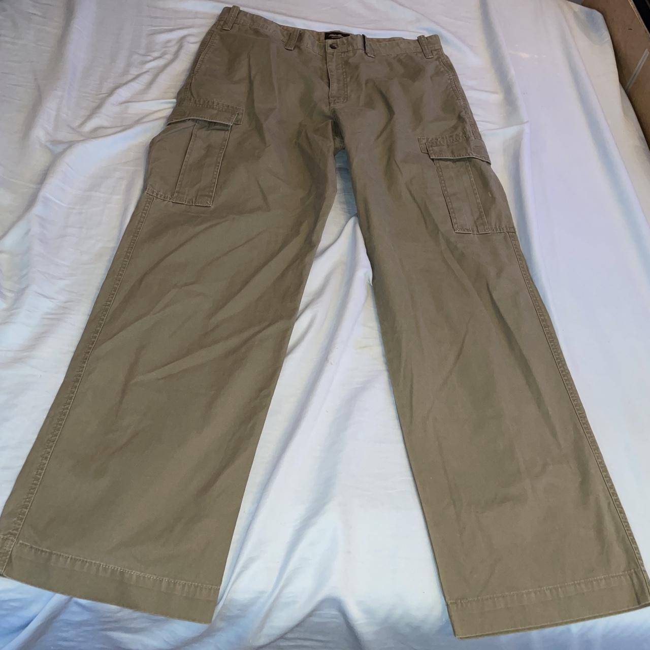 38x34 eddie bauer utility fit cargo pants brand:... - Depop