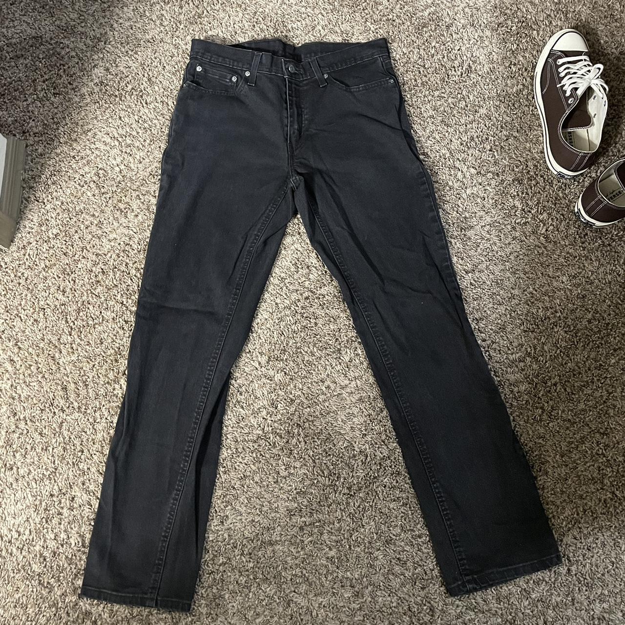 Levi's Men's Black Jeans | Depop