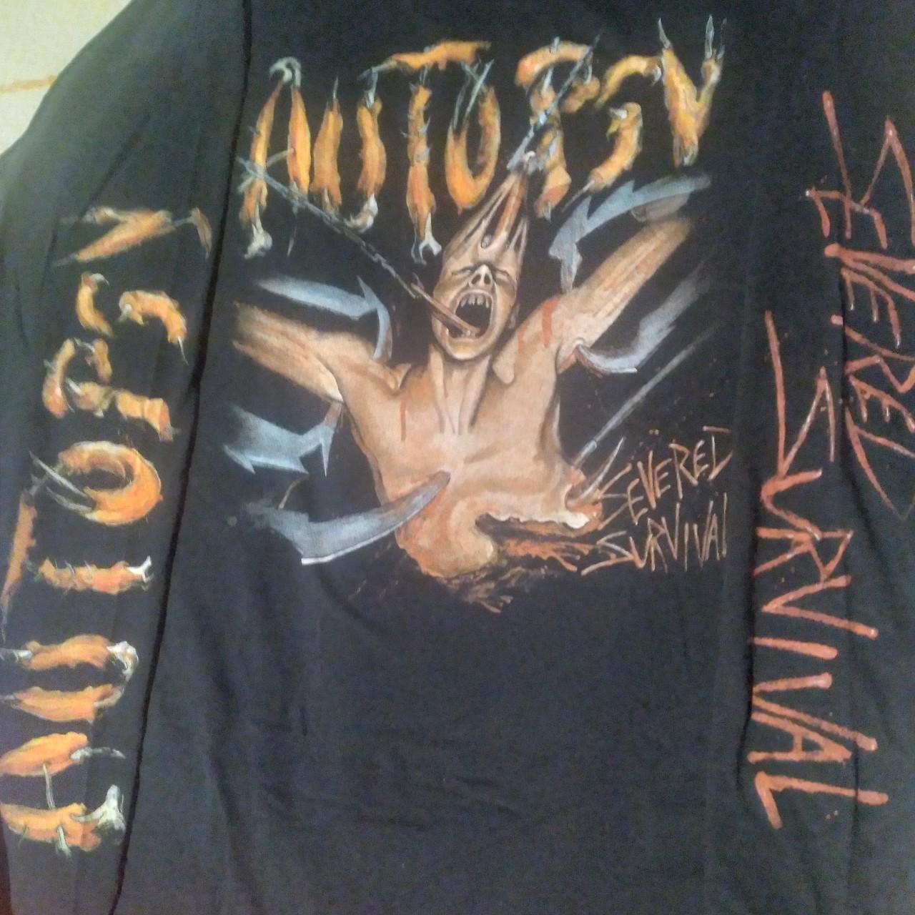 Autopsy Severed Survival longsleeve shirt Official... - Depop