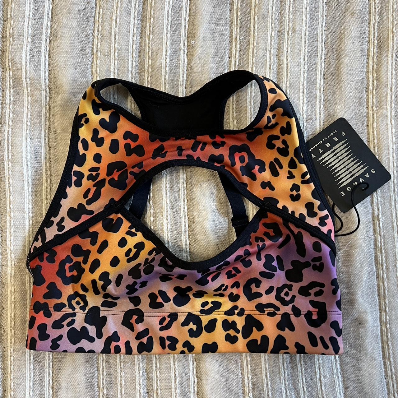 Savage X Fenty satin sports bralette bra top in sz - Depop