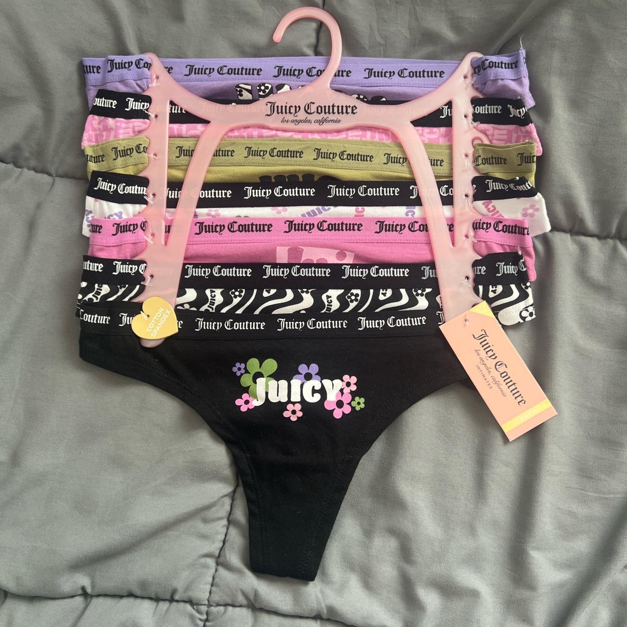 bling multi color thong set by juicy couture 💋 - Depop