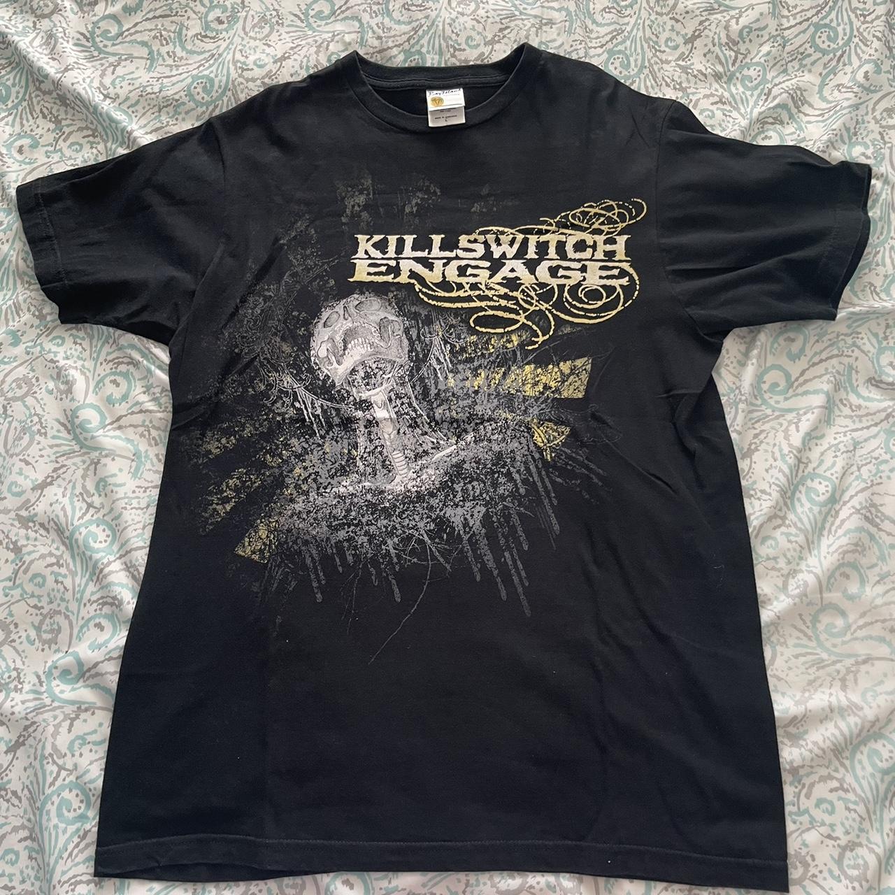 Killswitch Engage Skeleton on Bay Island Sportswear.... - Depop