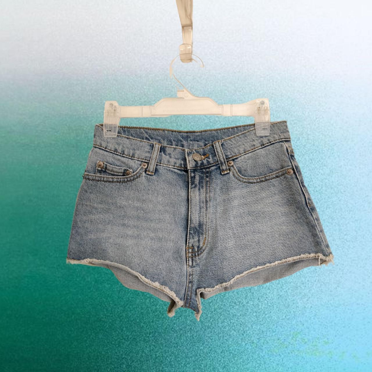 Cheap Monday ease sky blue denim shorts size 6