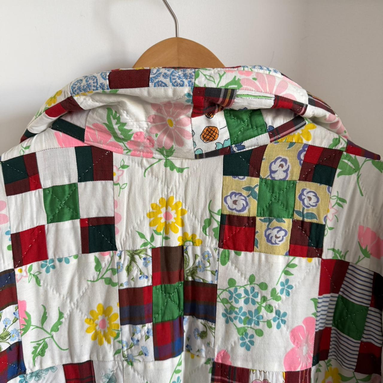 Women's Jacket - Multi - XL – Antique patchwork q… - image 4