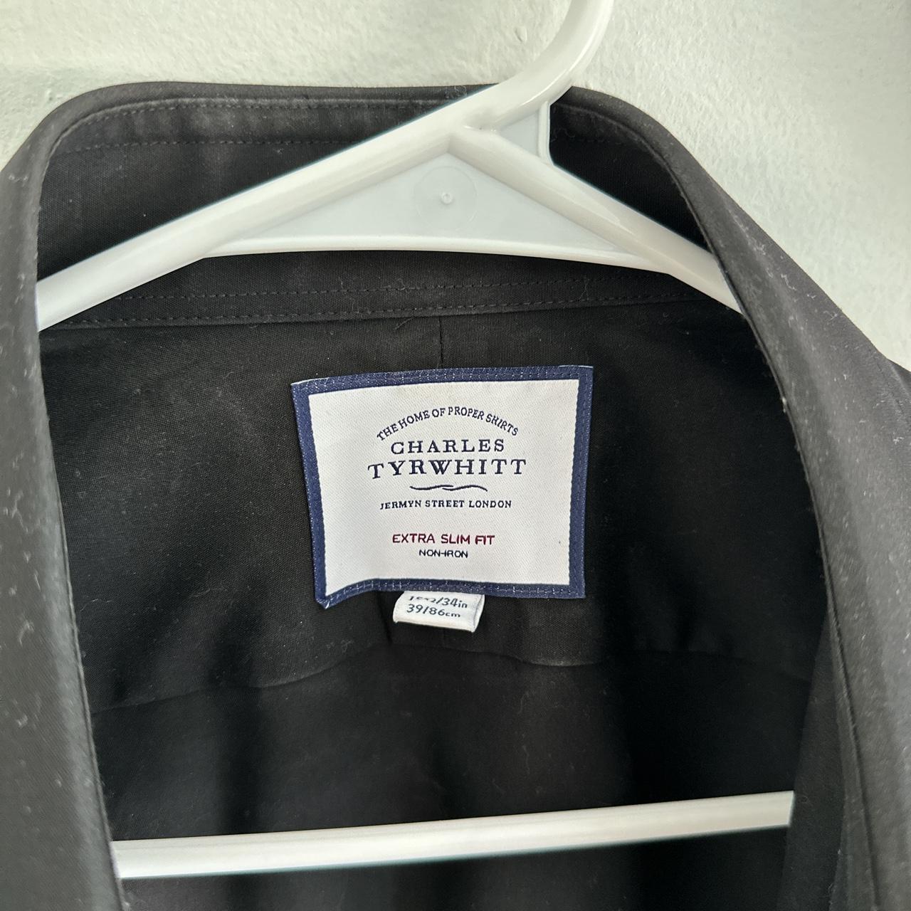 Charles Tyrwhitt Men's Black Shirt (2)
