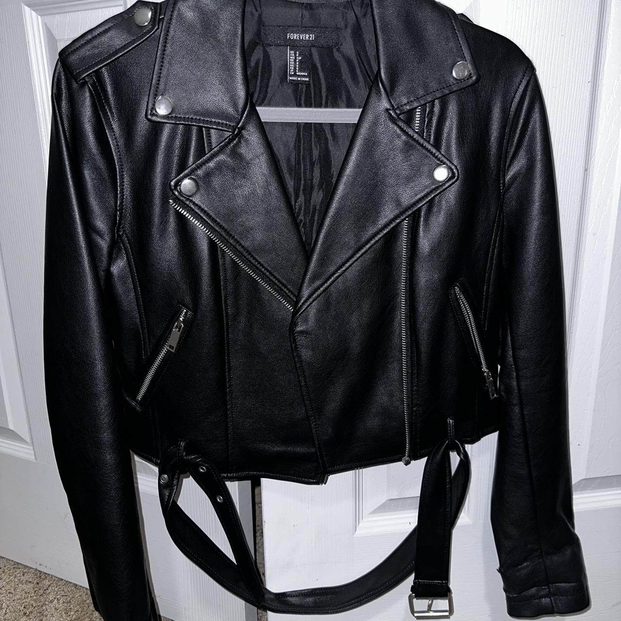 Forever 21 outlet leather jacket