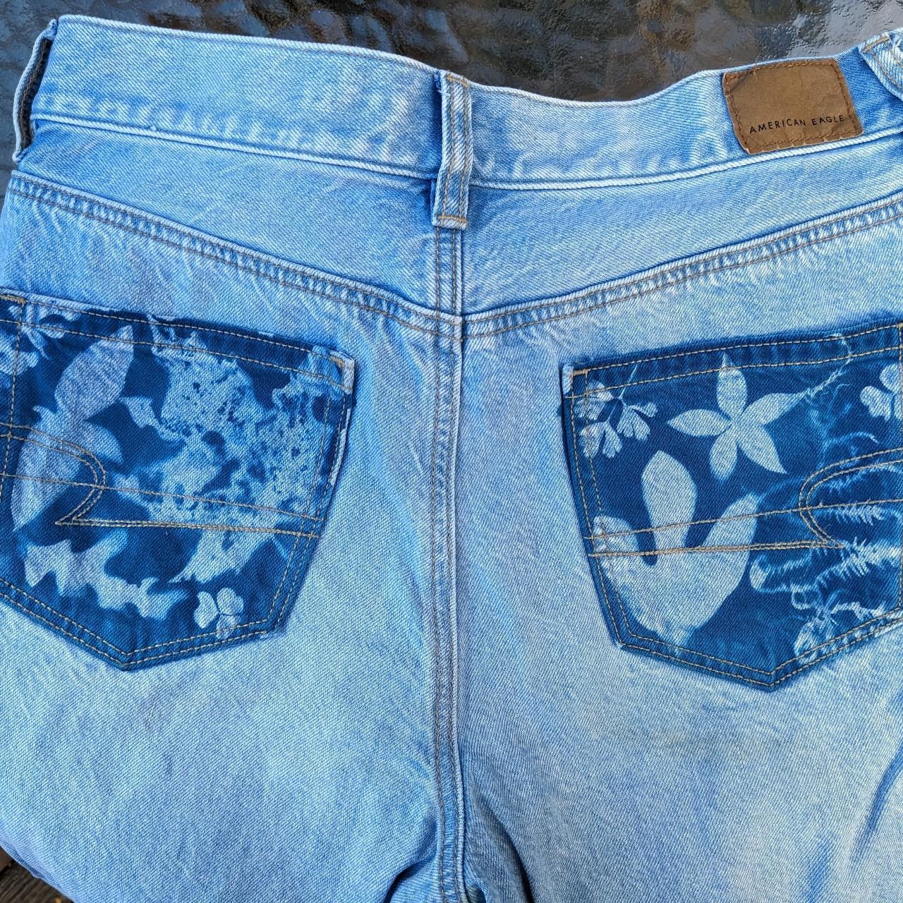 Cyanotype Jeans ꕥ American Eagle branded jeans... - Depop