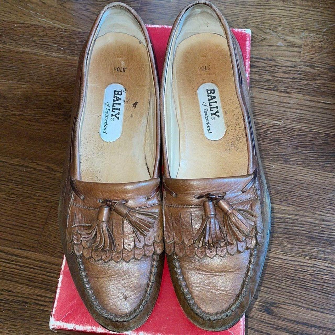 Bally hot sale tassel loafers