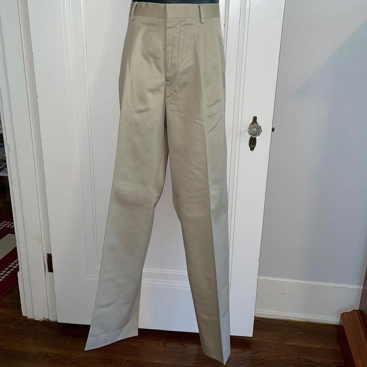 Lands End Vintage Chino Trousers Pants Womens 90s Black Size UK 14   Pepper Tree London