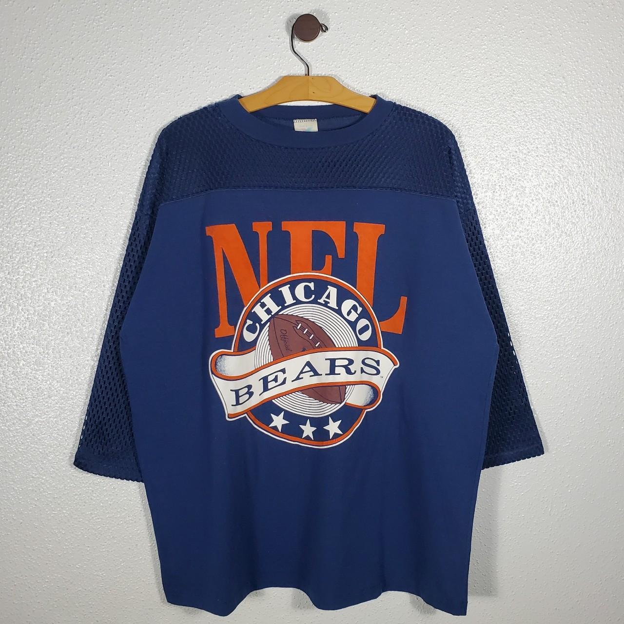 Men Nike Chicago Bears Long Sleeve Crew Neck T Shirt - Depop