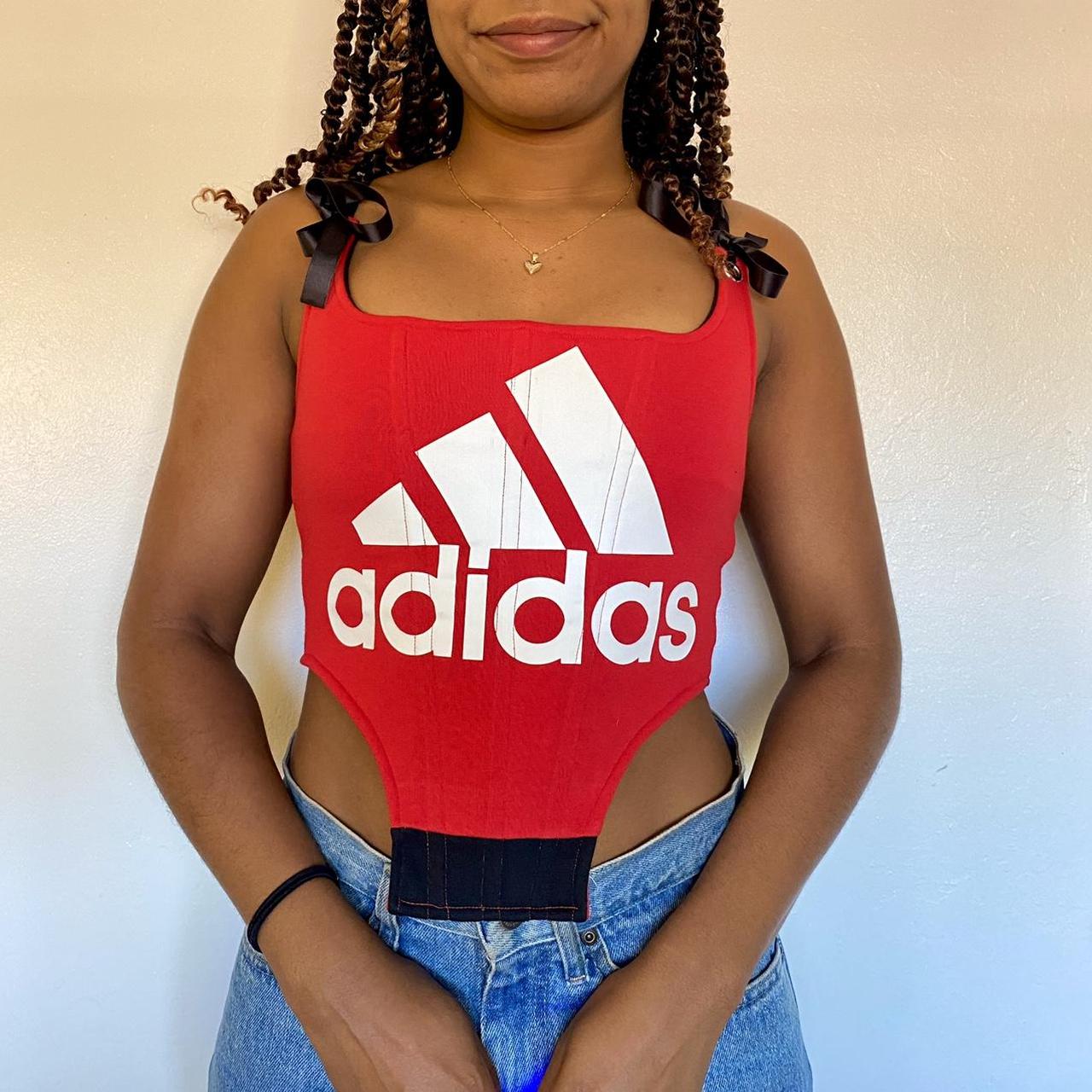 adidas Corset Top - Red
