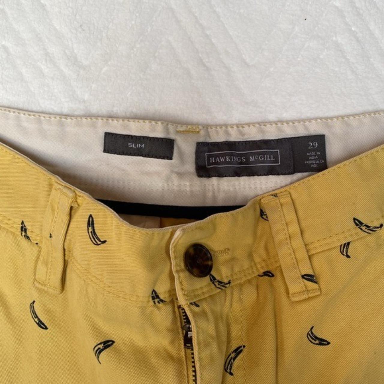 Hawkings McGill banana men's shorts Depop