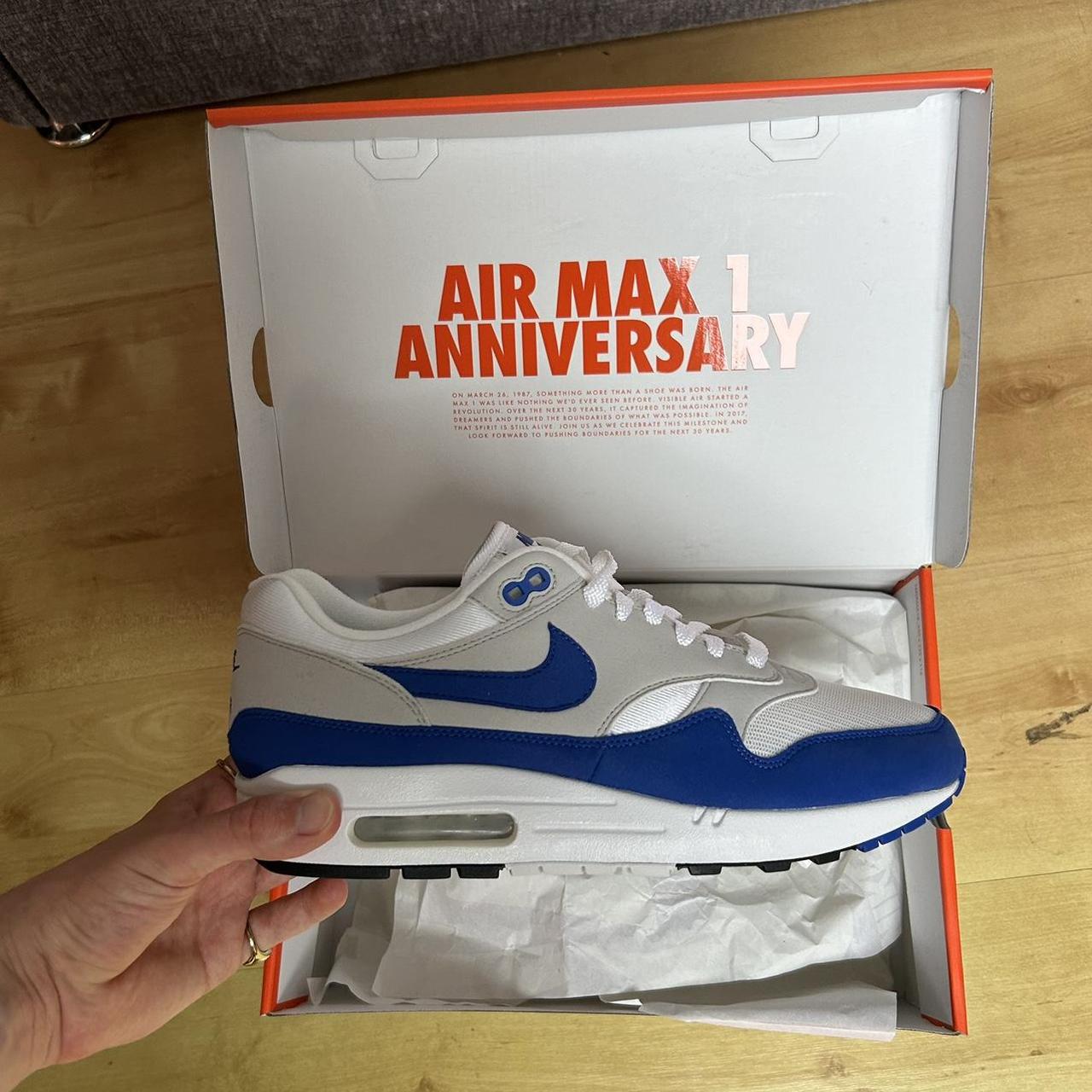 nike air max 1 anniversary blue