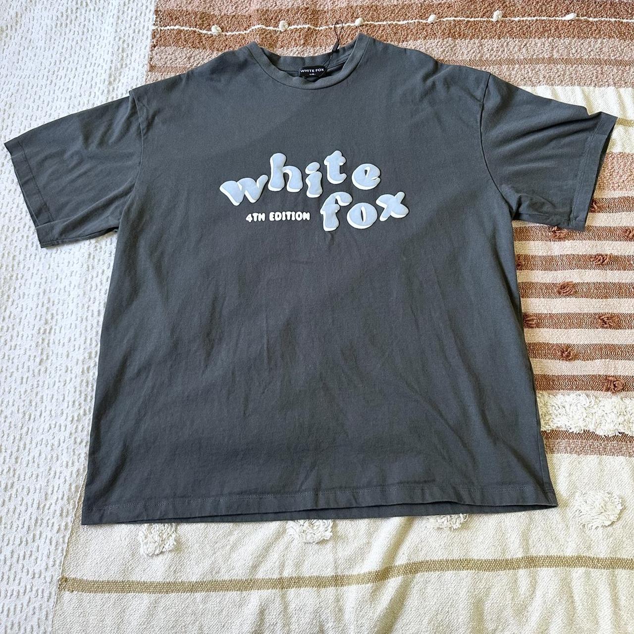 WHITE FOX🩵 🩵Oversized Tee 🩵Excellent Condition... - Depop