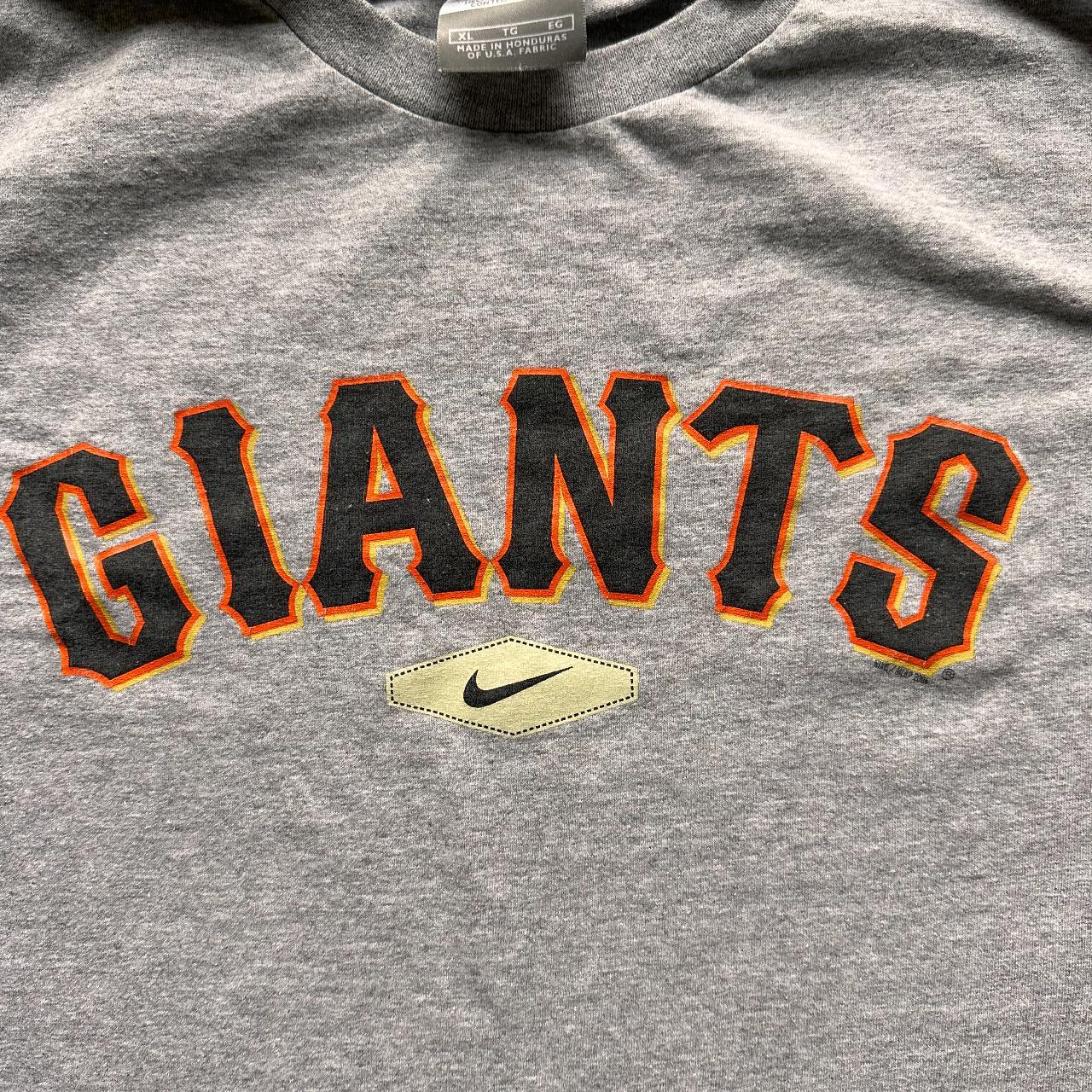 SF Giants Nike tee Mens L - sun bleached #nike - Depop