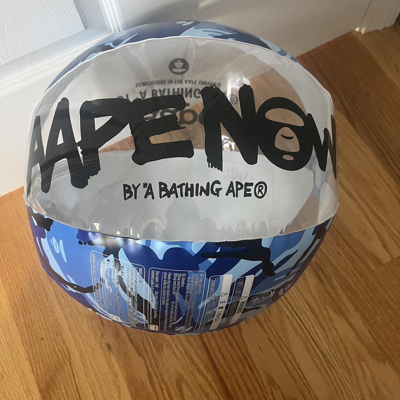 Aape Bape beach ball blue camo just taken out of