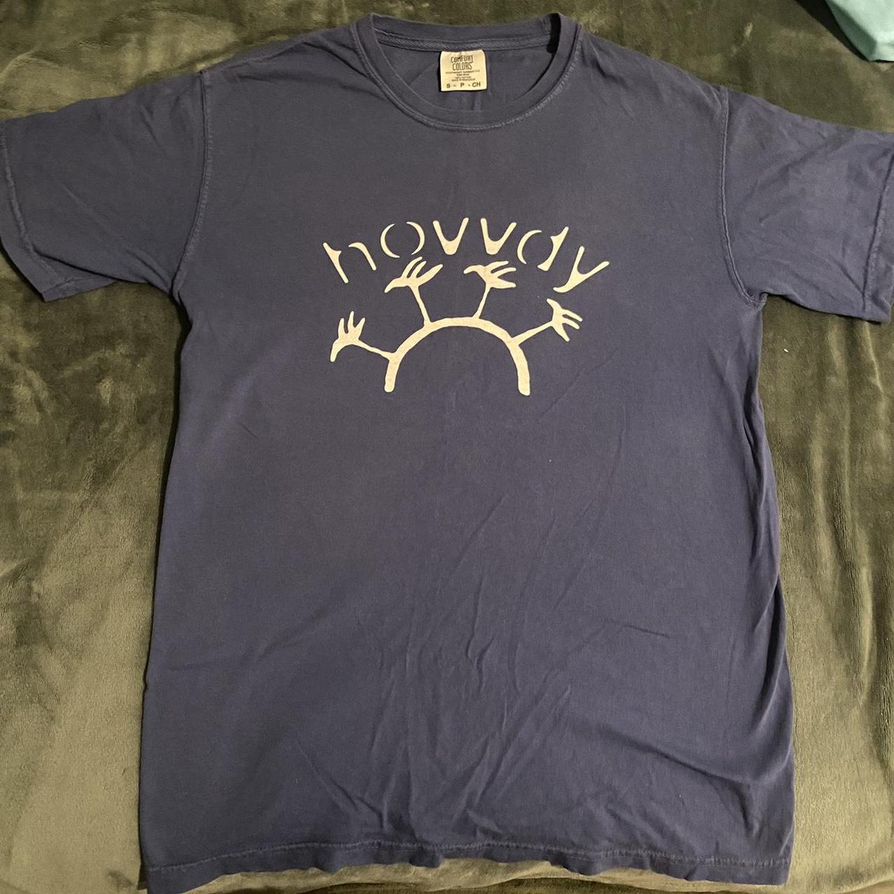 hovvdy shirt printed on comfort colors size small Depop - Main Image