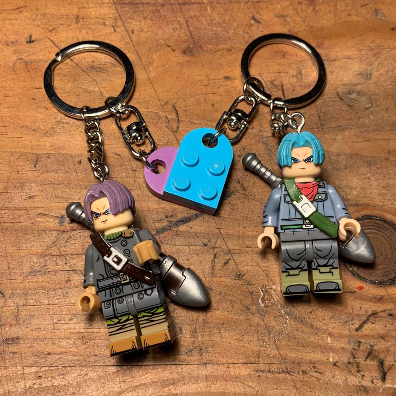 Custom lego minifigure on sale keychain