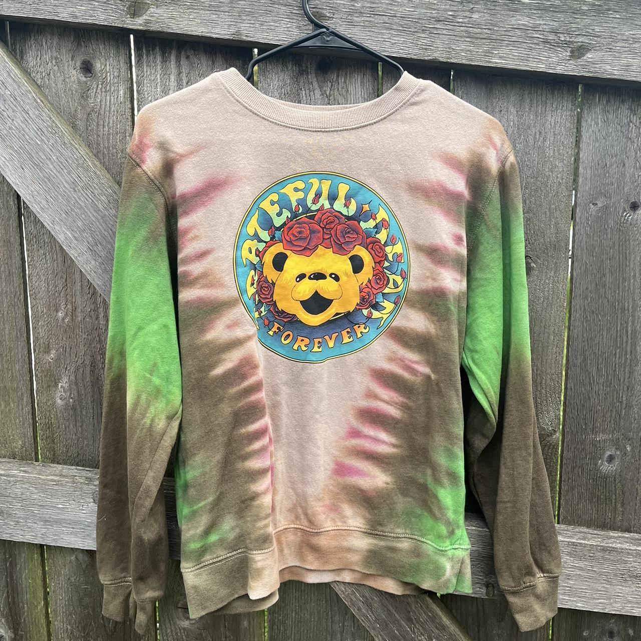 Grateful dead clearance tie dye sweatshirt