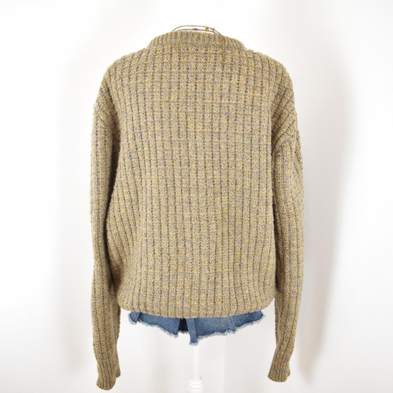 Oversized on sale grandpa sweater