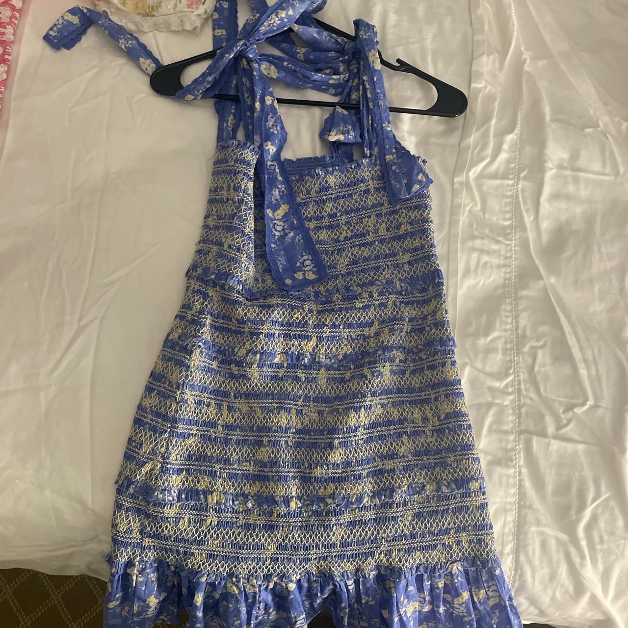 LoveShackFancy Women's Blue Dress