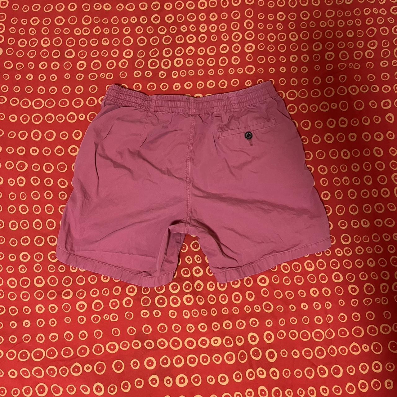 J.Crew Men's Pink and Purple Shorts Depop