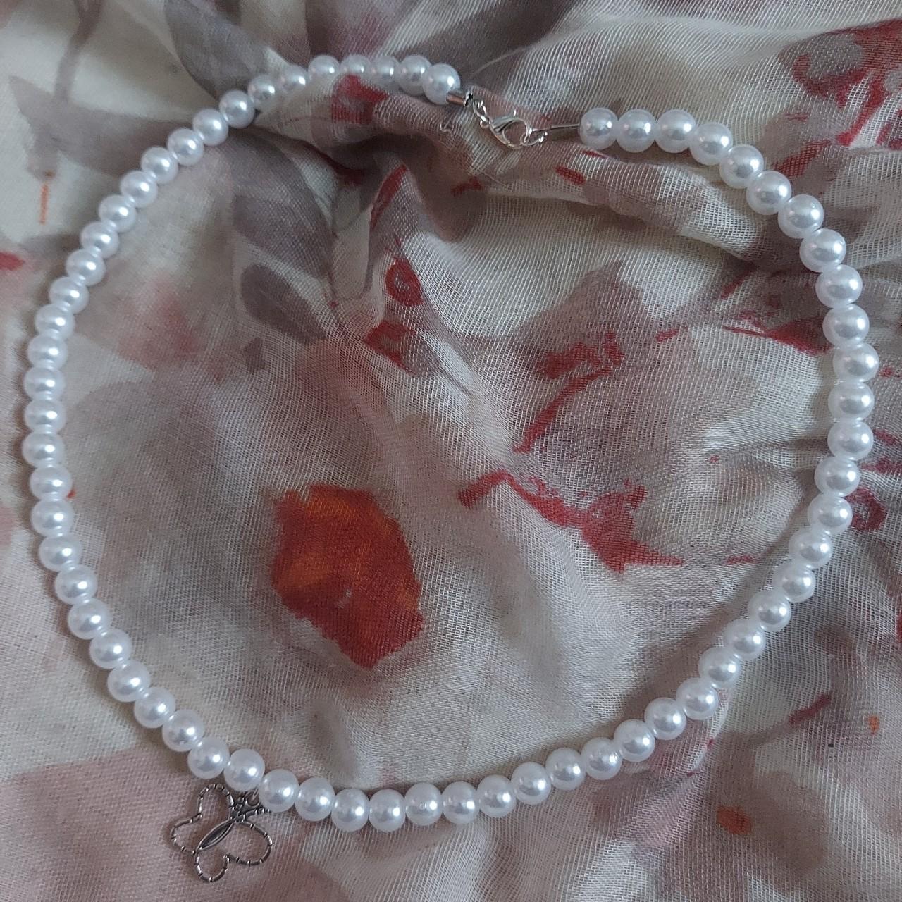 Women's White and Silver Jewellery