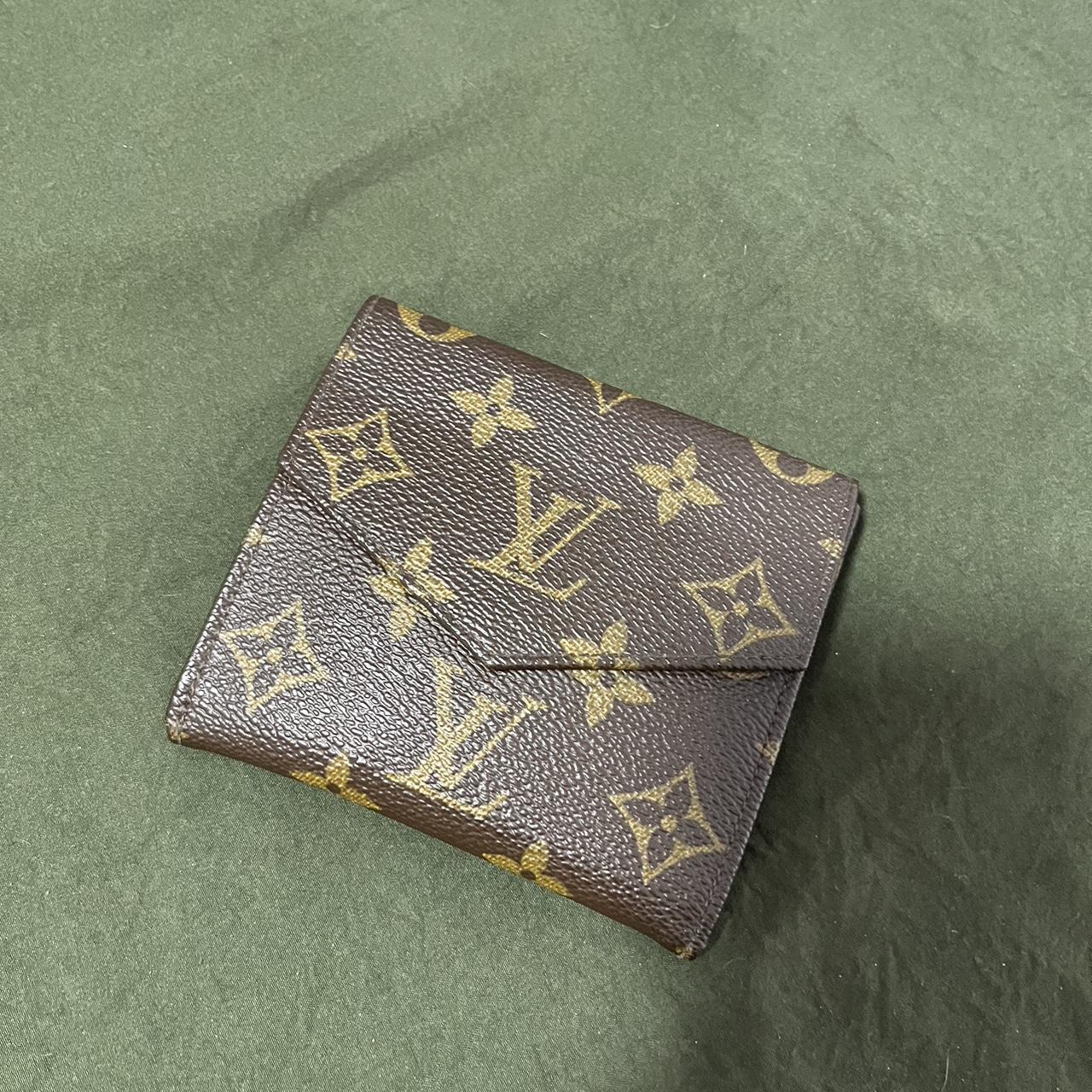 Louis Vuitton Wallet Purse Trifold Monogram Woman Authentic Used